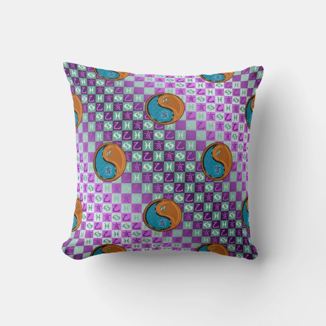 Almofada Pisces & Wood Boar (Frente)