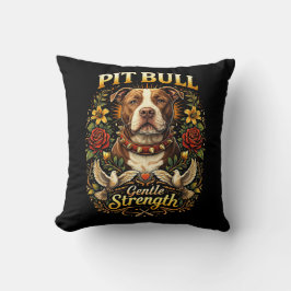 Almofada Pit Bull: Força Gentil