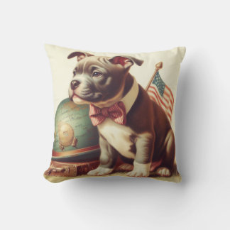 Almofada Pit Bull Terrier Painting