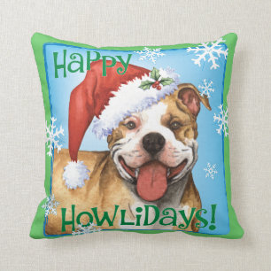 Almofada Pitbull feliz Terrier de Howliday