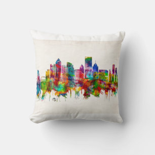 Almofada Pittsburgh Pensilvânia Skyline