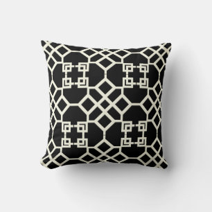 Almofada PixDezines chinois trellis/cor de fundo