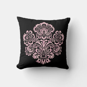 Almofada PixDezines cor-de-rosa/la paloma damask