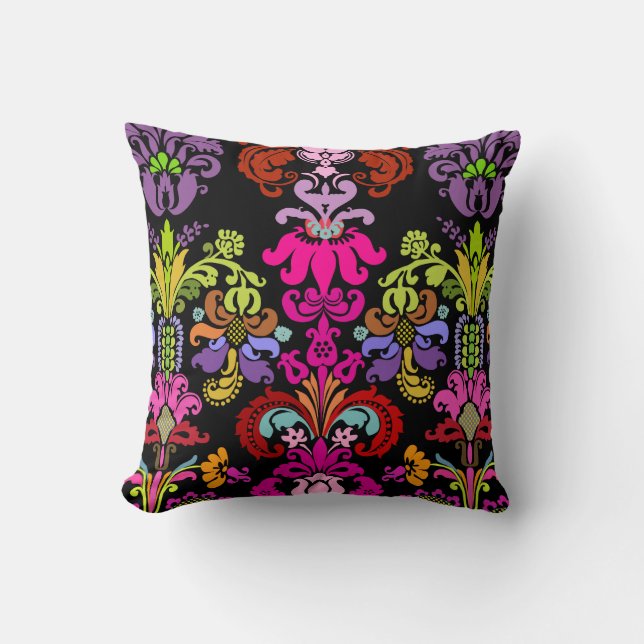 Almofada PixDezines isabella damask/diy background (Frente)