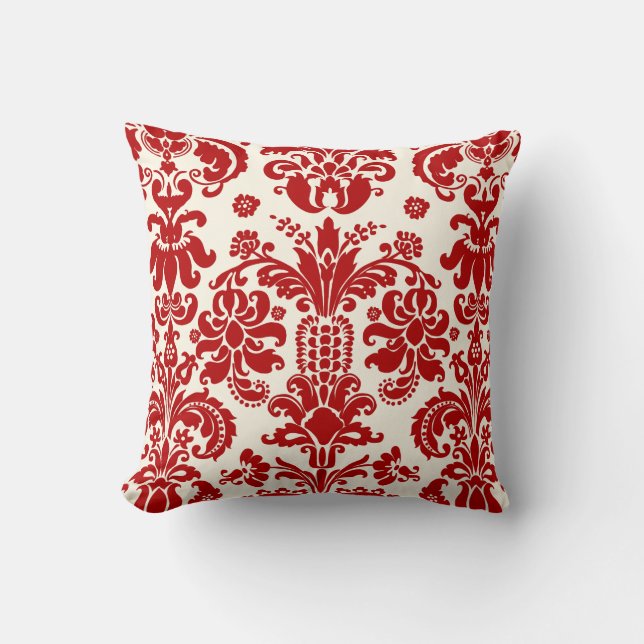 Almofada PixDezines isabella damask/diy background (Frente)
