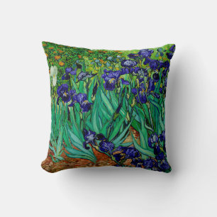 Almofada PixDezines van gogh iris/rua. réplica