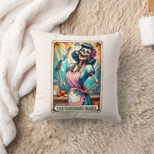 Almofada Placa de Tarot da Mama Unhinged