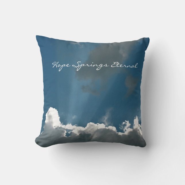 Almofada Placa Eterna de Primaveras Esperança (Frente)