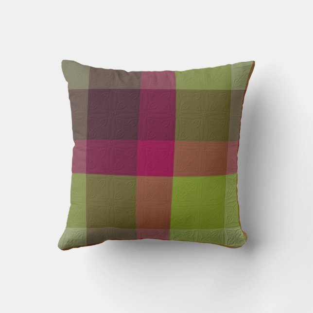 Almofada  Plaid Decorativo  (Verso)