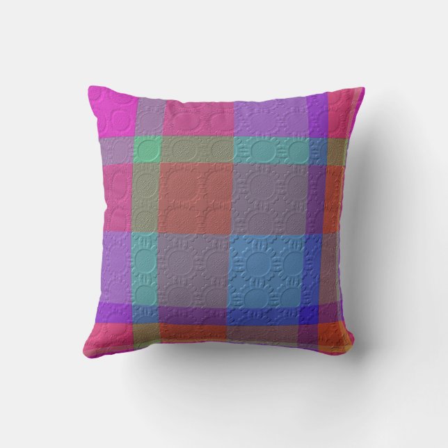 Almofada  Plaid Decorativo  (Verso)