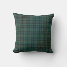 Almofada Plaid Green Blue Tartan Traditional Style