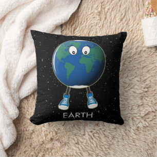 Almofada Planeta Terra e Estrelas