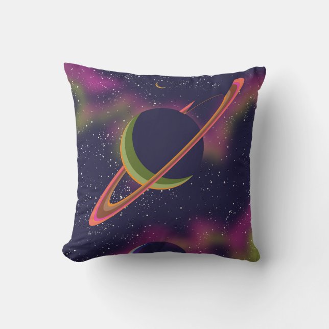 Almofada Planetas e Estrelas (Frente)