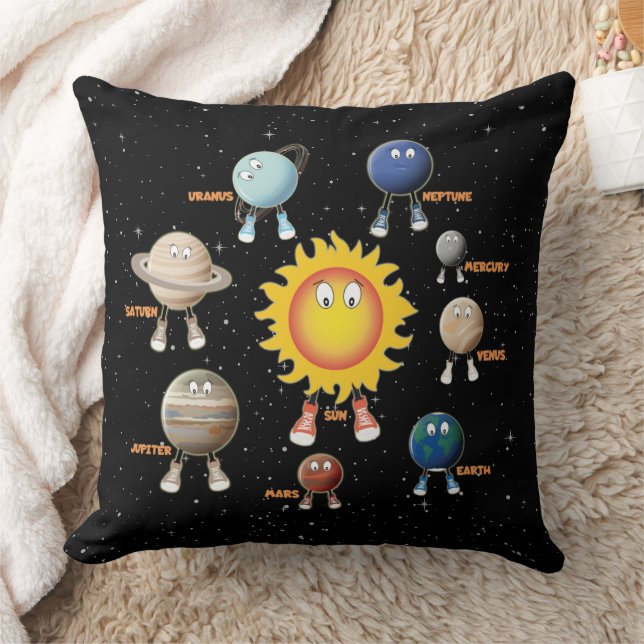 Almofada Planetas e Sistema Solar (Cobertor)