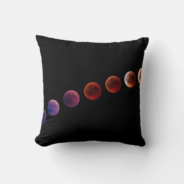 Almofada Planetas no sistema solar como a vida (Frente)