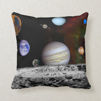 Almofada Planetas solares do sistema de espaço