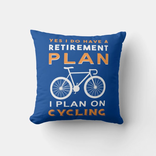 Almofada Plano De Reforma I Planejo De Ciclismo (Frente)