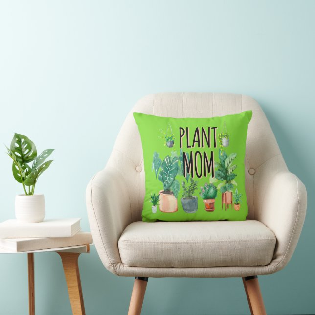 Almofada Planta Mãe - Jardinagem, Presente De Plantador Par (Cadeira)