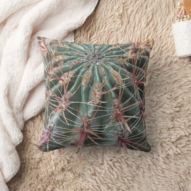 Almofada Plantas do deserto de Cactus picantes, Design sudo (Cobertor)