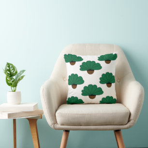 Almofada Plantas Vedadas Verde
