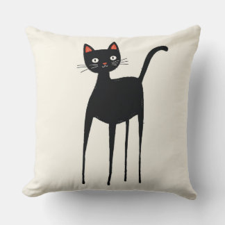 Almofada Playful Cat Decorative Cushion