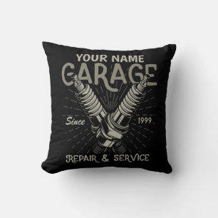 Almofada Plug-in de Retro-Faísca de Garagem Mecânica Person
