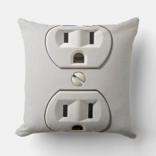 Almofada Plug-in de tomada elétrica