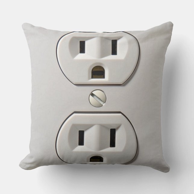 Almofada Plug-in de tomada elétrica (Frente)