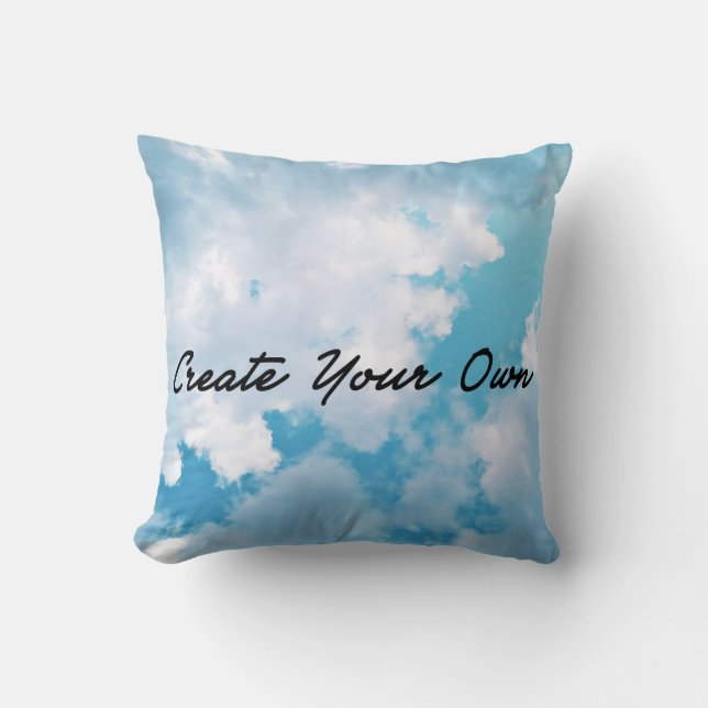 Almofada Plush Travesseiro - Adicionar seu próprio design (Frente)