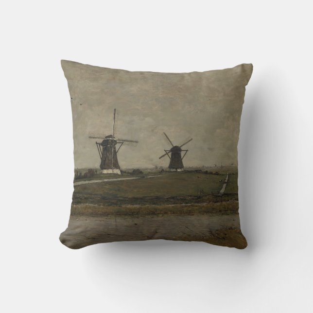 Almofada Pó com Mills perto de Overschie (Frente)