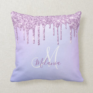 Almofada Pó de Lavanda Roxo Metálico Personalizado