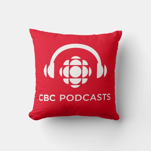 Almofada Podcasts CBC (Frente)
