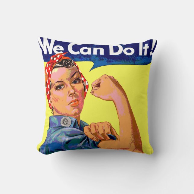 Almofada Podemos fazê-lo (Frente)