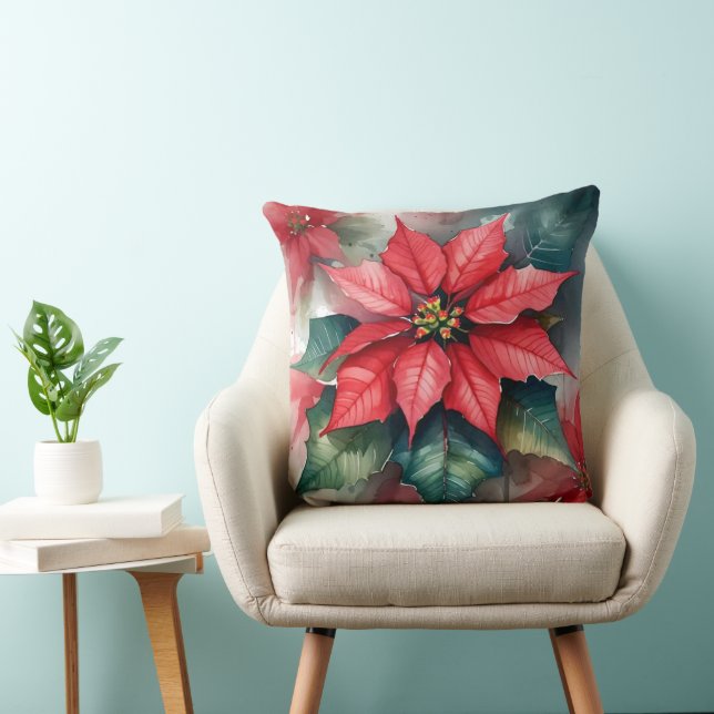 Almofada Poinsettia (Cadeira)
