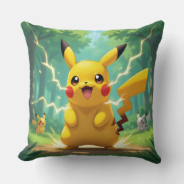 Almofada Pokémon und seine Treue Freunde