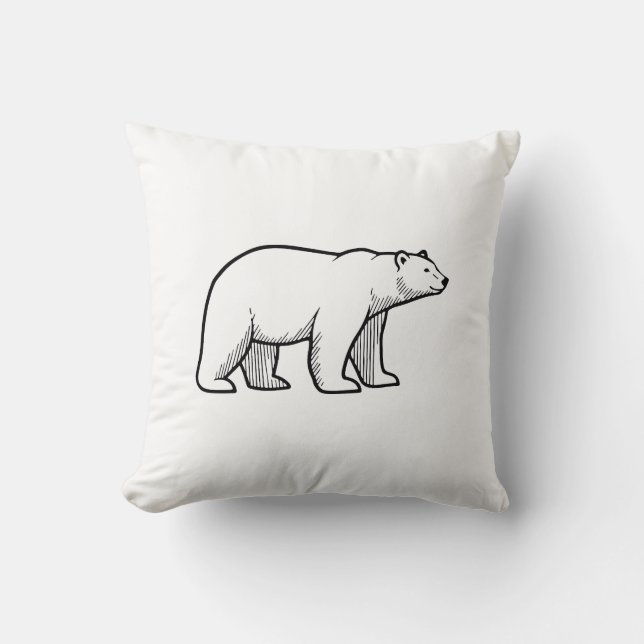 Almofada Polar Bear (Frente)