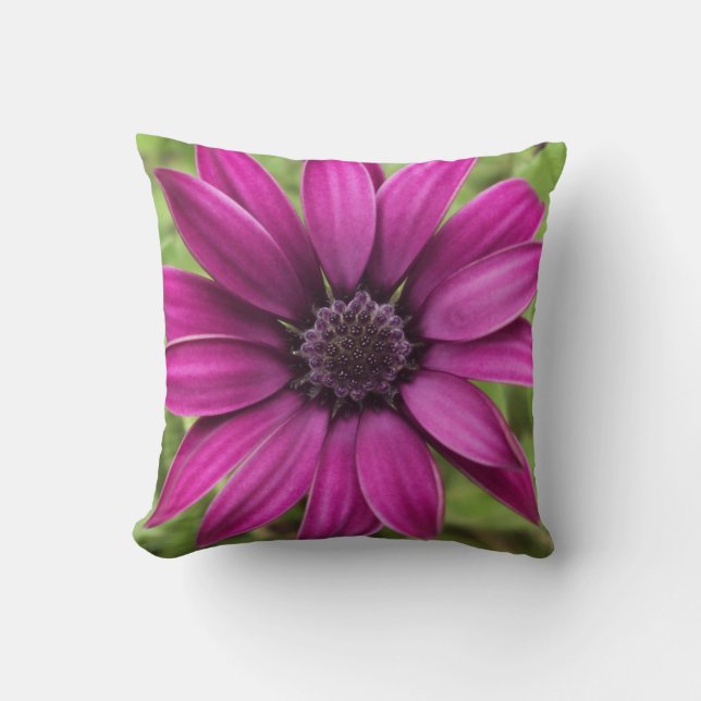 Almofada Poliéster Daisy Roxo (Frente)