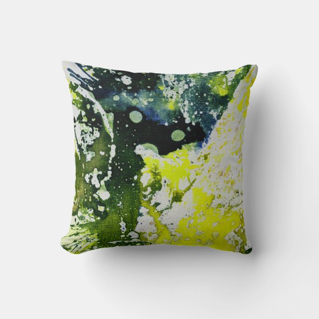 Almofada Polocromático nº 12 por Michael Moffa (Frente)