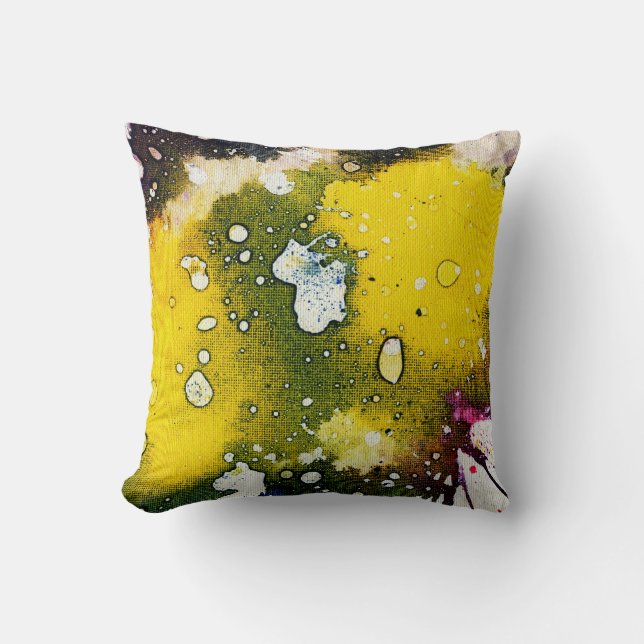 Almofada Polocromoptico nº 7 por Michael Moffa (Frente)