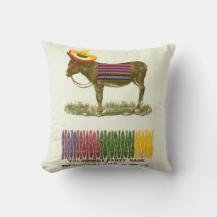 Almofada Ponha a cauda no burro
