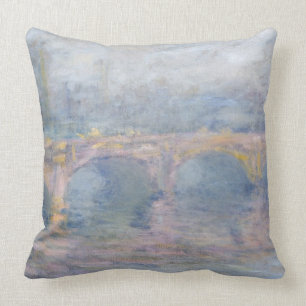 Almofada Ponte de Claude Monet Waterloo, Londres, no por