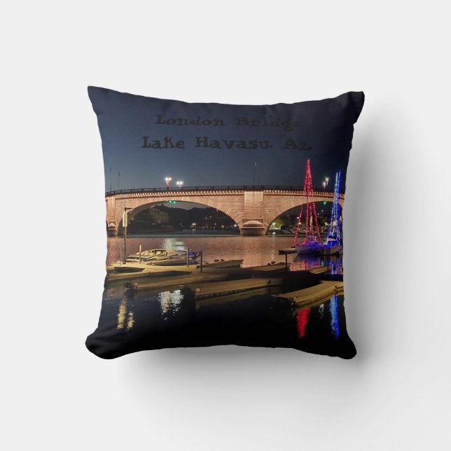 Almofada Ponte Londres Lake Havasu (Frente)