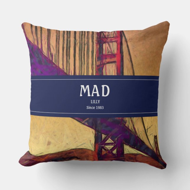 Almofada ponte Ouro (Frente)