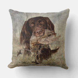 Almofada Ponteiro Longhaired Alemão