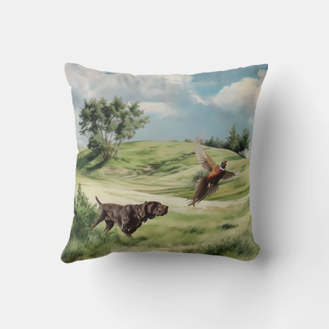 Almofada Ponteiros abreviados alemães (Verso)