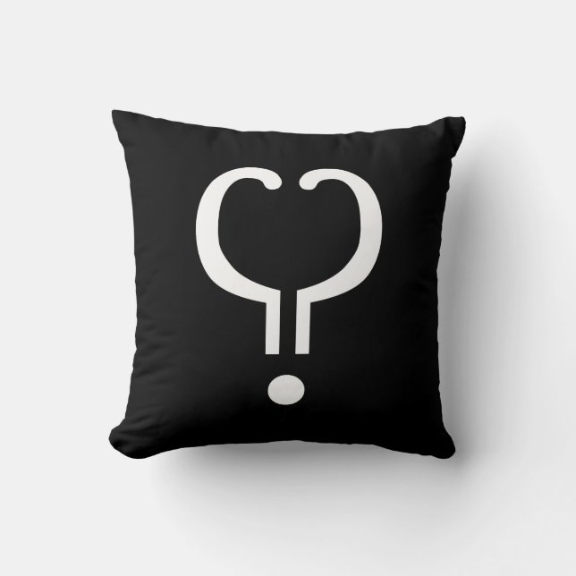 Almofada Ponto de Amor Pontuação Incomum (Frente)
