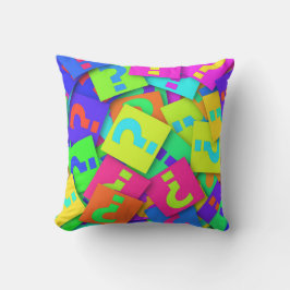 Almofada Ponto de interrogação