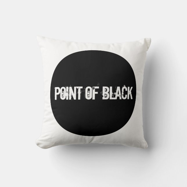 Almofada "Ponto de Preto" (Frente)
