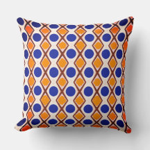 Pontos Azuis e Tinta Laranja