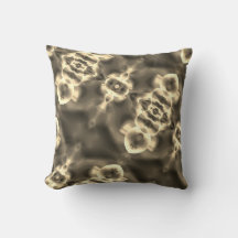 Pontos brilhantes e formas em tons de bege